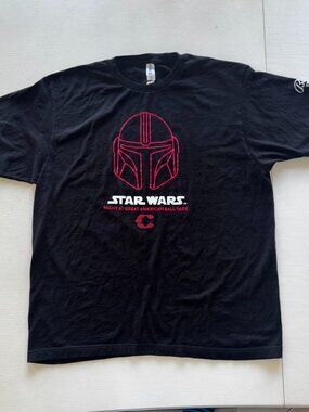 Cincinnati Reds Star Wars Night Mandolarian Stadium Giveaway T-Shirt